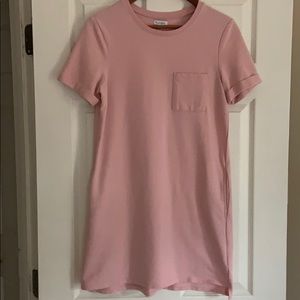 Pink T-Shirt Dress